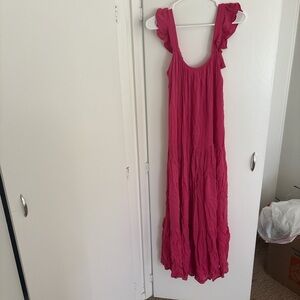 BB Dakota Vibrant Pink Dress